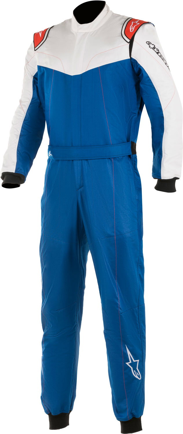 Alpinestars Combinezon Motorsport Stratos FIA 8856-2018 — Albastru/Alb