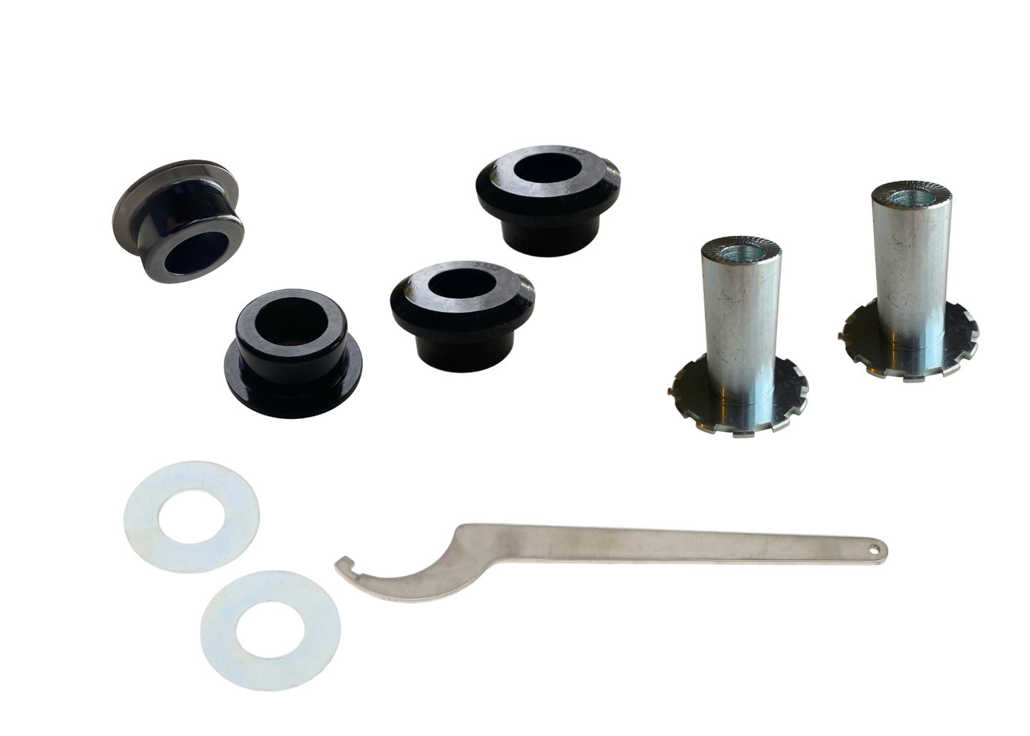 Whiteline Control Arm Lower - Inner Front Bushing Kit-Double Offset - AUDI/VW A3 (2012-2020 | 8V FWD)