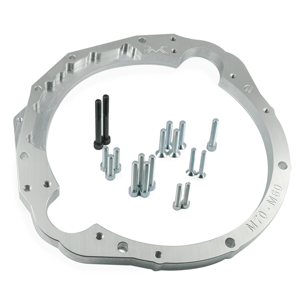 PMC Motorsport Gearbox adapter plate BMW V12 M70 M73 - BMW M60 M62