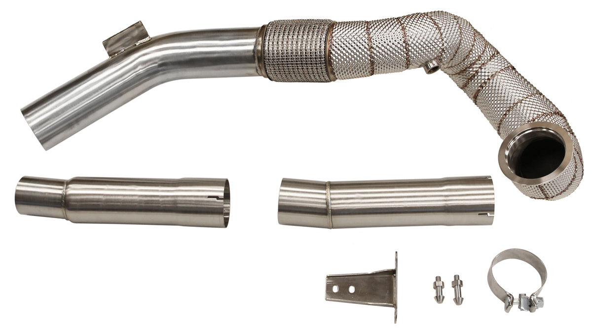 Downpipe Audi S3 / VW Golf MK7 R 3.5" Heat Shield