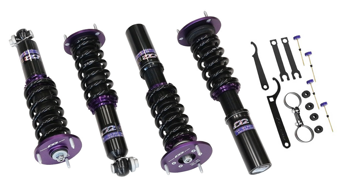 Street Suspension D2 Racing BMW 6 SERIES E64 8 CYL 04-10