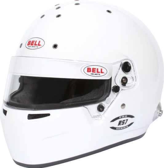 BELL RS7 Pro alb - vedere frontala
