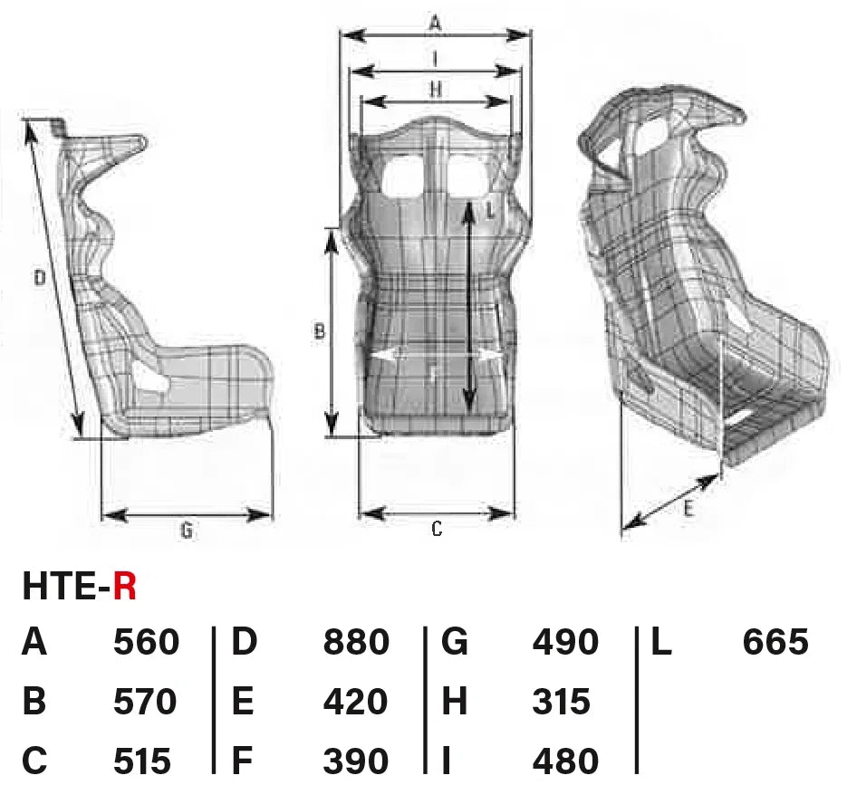 OMP HTE-R - dimensiuni tehnice