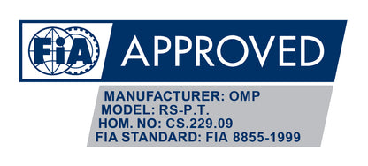 OMP RS-PT 2 - certificat omologare FIA