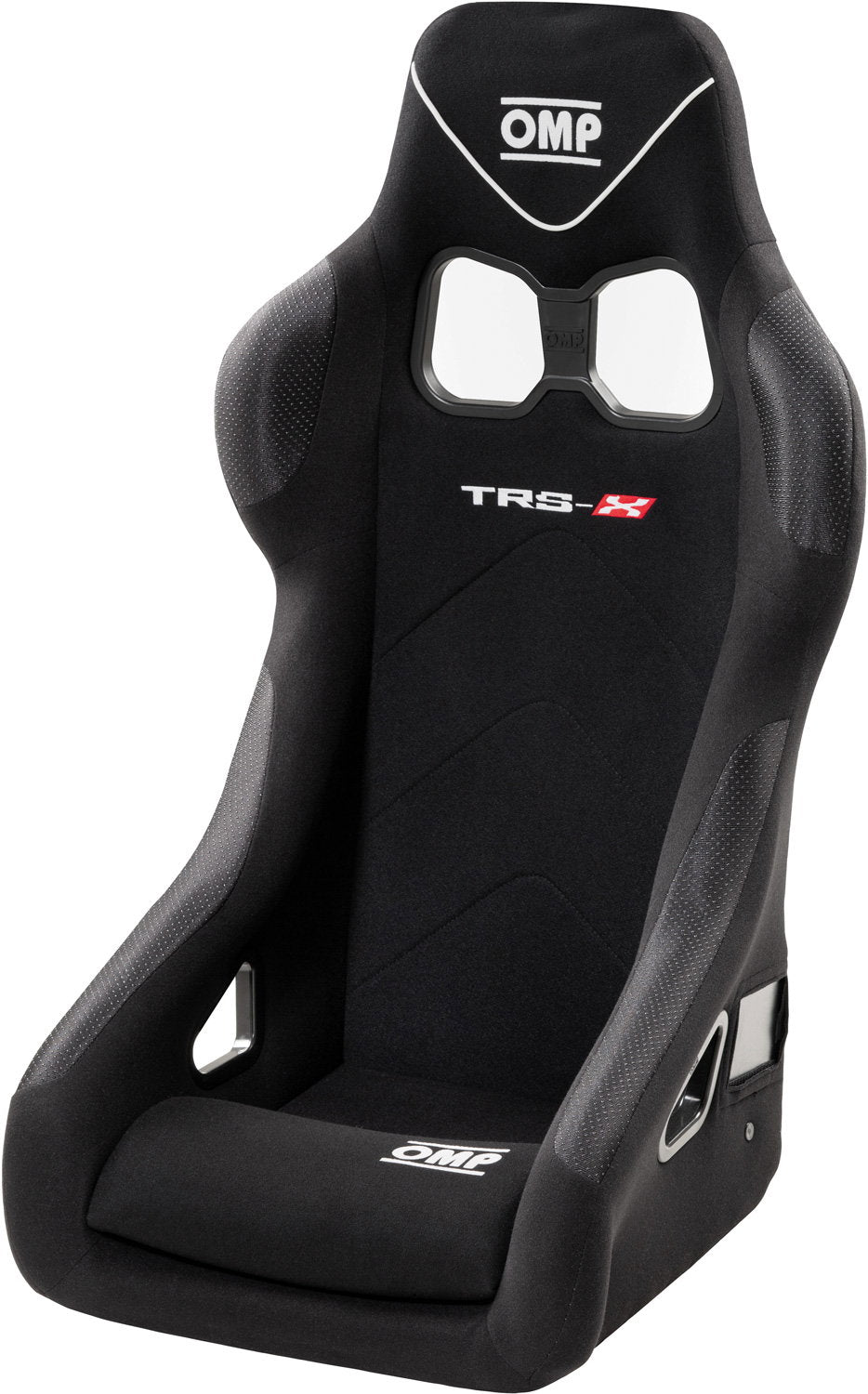 OMP TRS-X scaun sport curse negru - vedere frontala