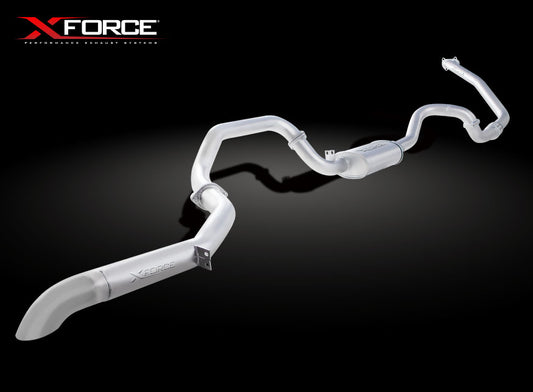 Sistem Evacuare  Xforce 3" Inox 409 (Track) — Toyota Landcruiser