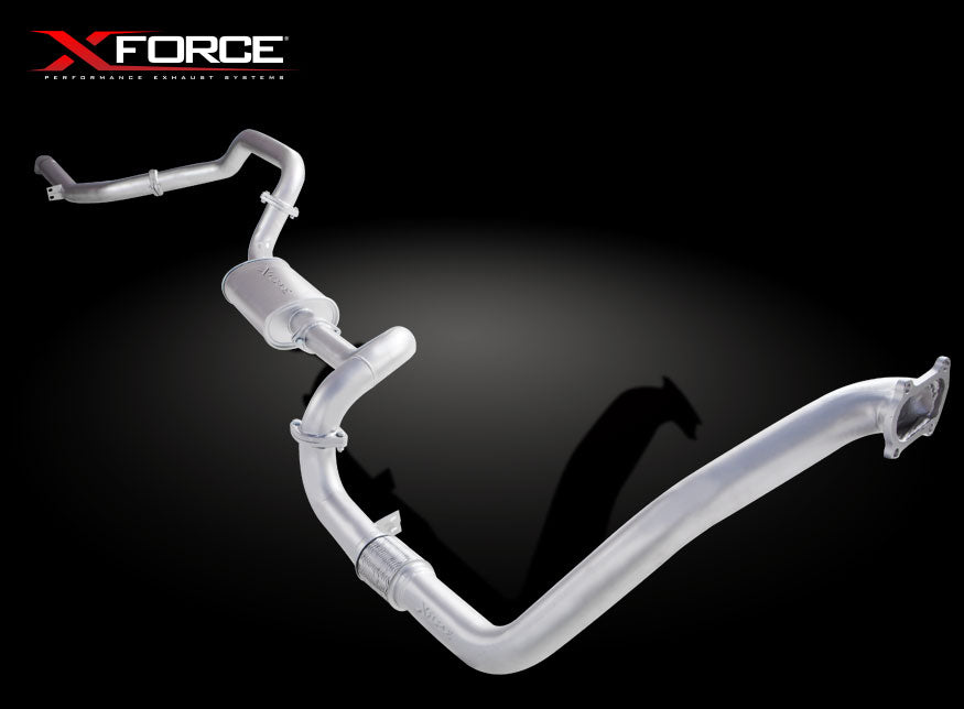 Sistem Evacuare  Xforce 3" Inox 409 (Track) — Toyota Landcruiser