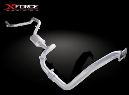 Sistem Evacuare  Xforce 3" Inox 409 (Track) — Toyota Landcruiser