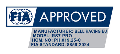 BELL RS7 Pro - homologare FIA 8859-2024