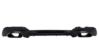 BMW 3 Series G20 Body Kit Extensions (2018-2022) — Competition M340i Look, Black Tips