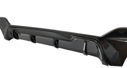 BMW 3 Series G20 Body Kit Extensions (2018-2022) — Competition M340i Look, Black Tips