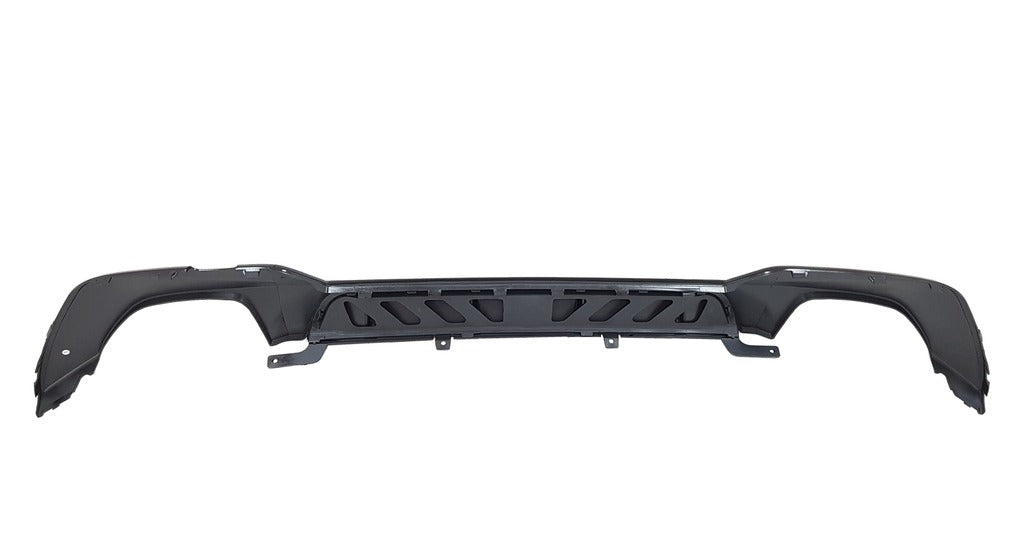 BMW 3 Series G20 Body Kit Extensions (2018-2022) — Competition M340i Look, Black Tips