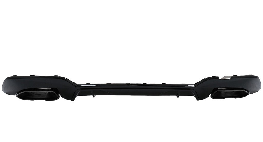 BMW 3 Series G20 Body Kit Extensions (2018-2022) — M340i Look, Black Graphite Tips