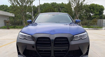 BMW G20 Front Bumper M3 G80 Design — mounted on car