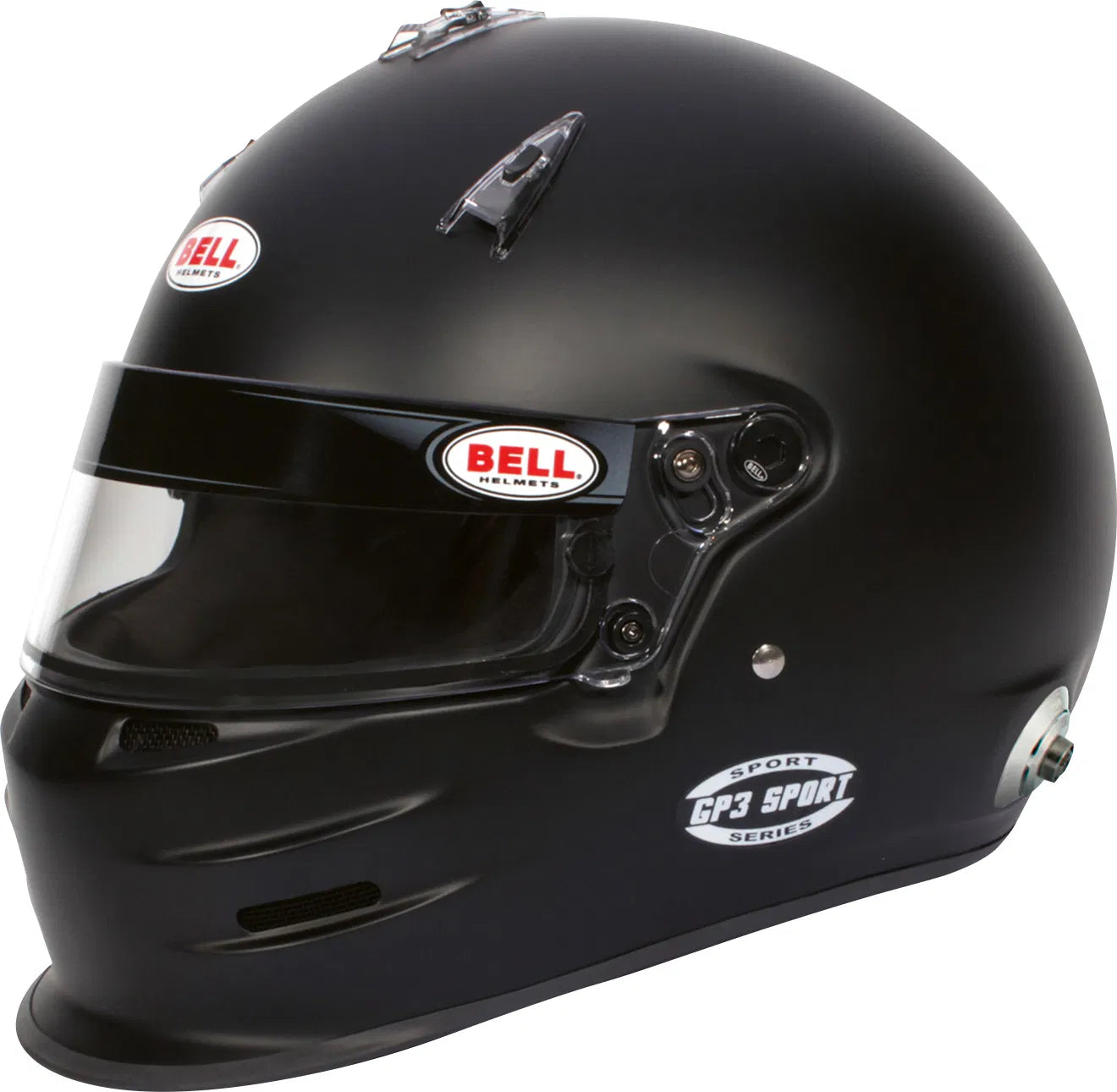 BELL GP3 Sport casca motorsport integral negru - vedere frontala