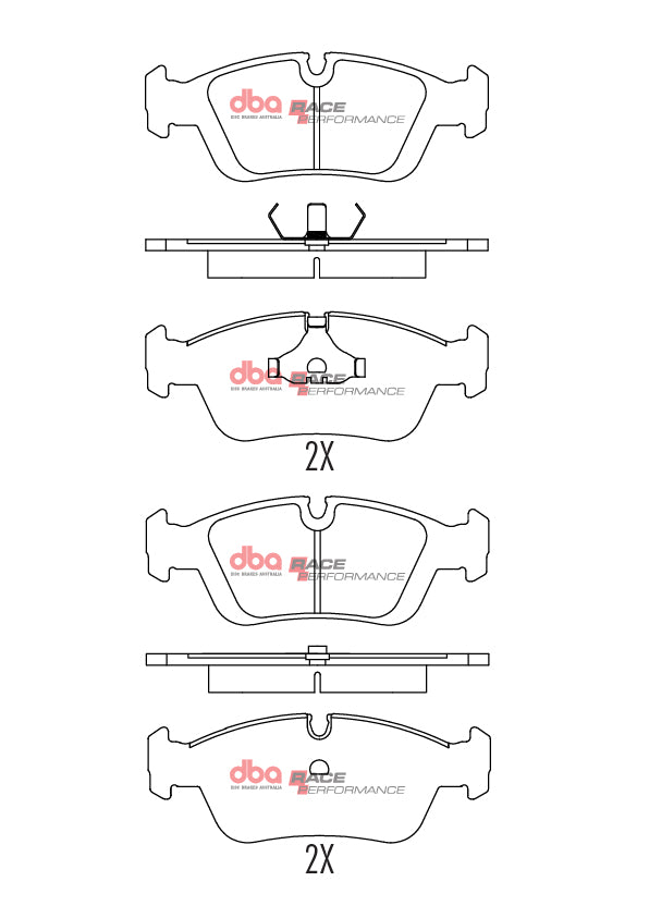 Plăcuțe Frână DBA Racing Performance - Bmw 3 Series (E36) 316 (1991-2000) Față