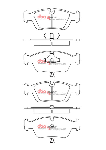 Plăcuțe Frână DBA Racing Performance - Bmw 3 Series (E36) 316 (1991-2000) Față