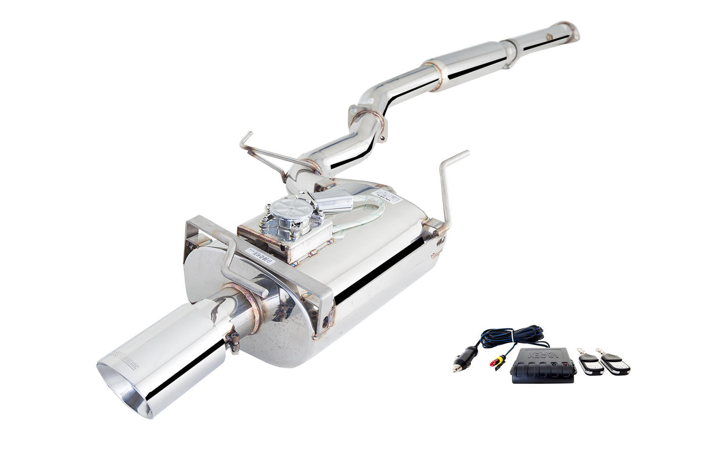 Sistem Evacuare  Xforce 4.5" Inox 304 cu Varex — Mitsubishi Lancer