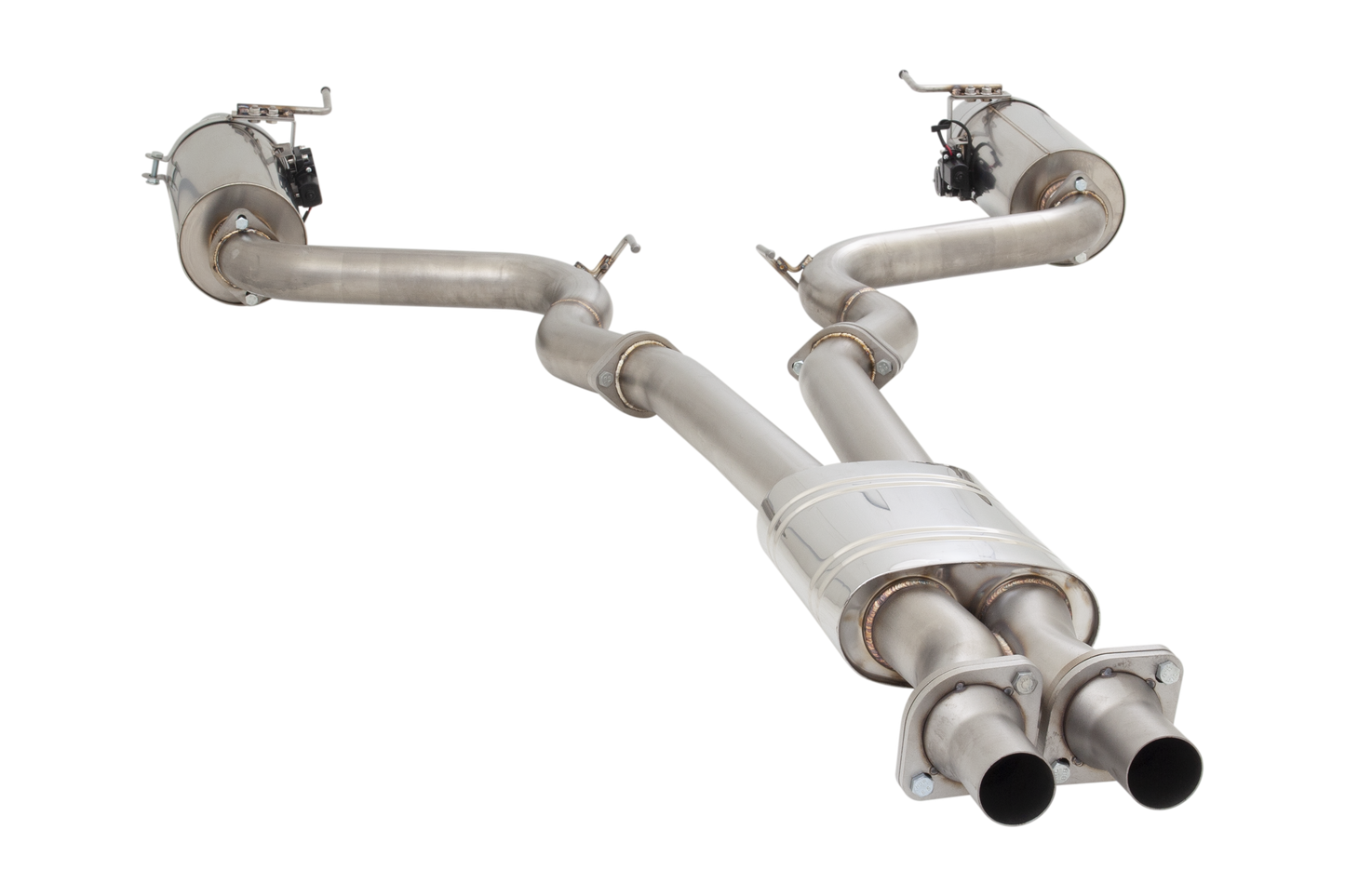 Sistem Evacuare Cat-Back Xforce 3" Inox 304 (Track) — Ford Mustang