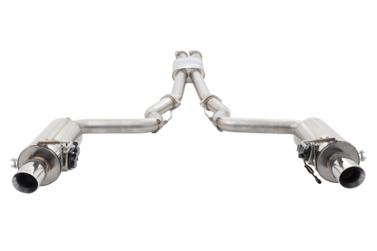 Sistem Evacuare Cat-Back Xforce 3" Inox 304 (Track) — Ford Mustang