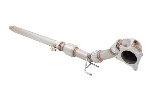 Downpipe Xforce 3.5" cu Catalizator HF Inox 304 — Audi A3 / Audi S3 / VW Golf