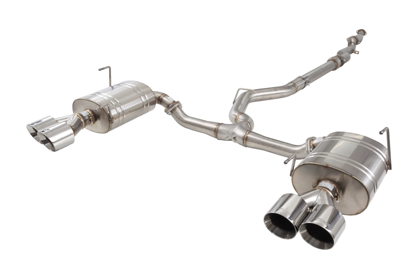 Sistem Evacuare  Xforce 3" Inox 304 (Track) — Subaru WRX STI