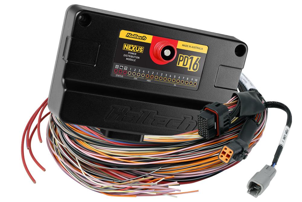 Haltech PD16 PDM + Flying Lead Harness 5M HT-198201