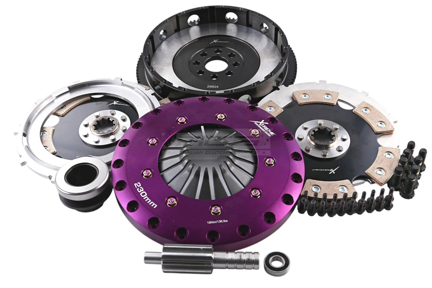 Kit Ambreiaj Xtreme Performance 230mm Rigid Ceramic Twin Plate cu Volant 1800Nm - BMW 3-Series