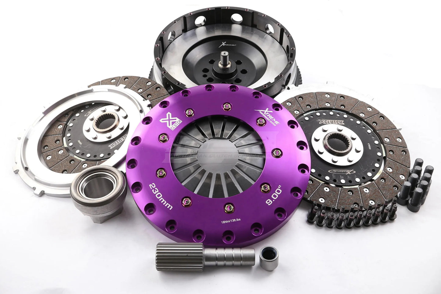 Kit Ambreiaj Xtreme Performance 230mm Organic Twin Plate cu Volant 1200Nm - BMW 1-Series
