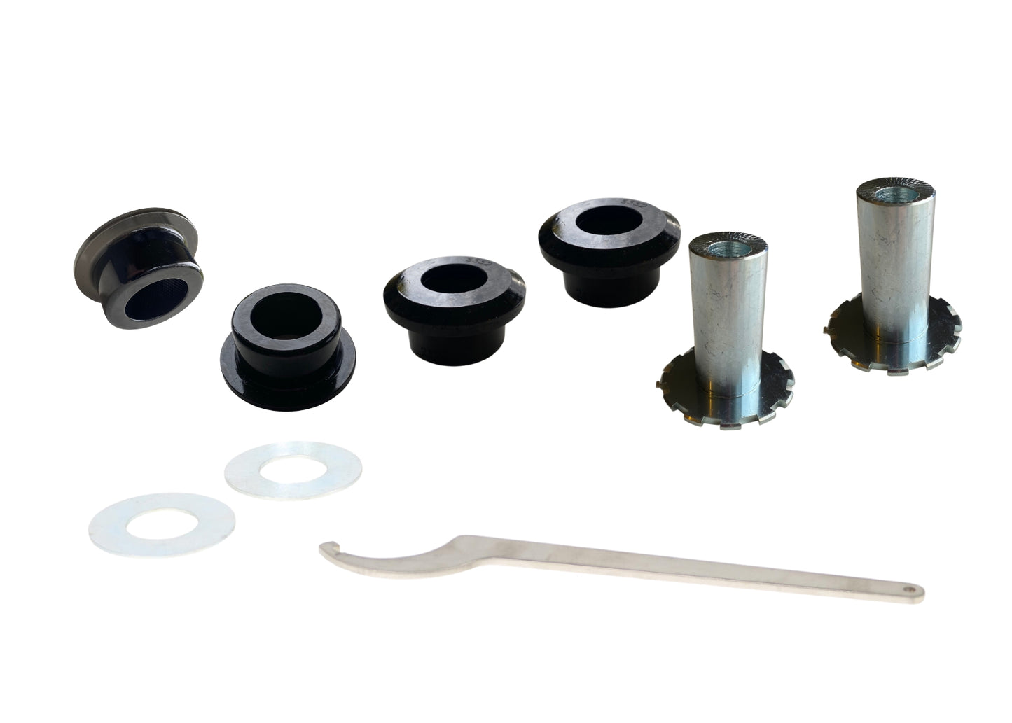 Whiteline Control Arm Lower - Inner Front Bushing Kit-Double Offset - AUDI/VW A3 (2012-2020 | 8V FWD)