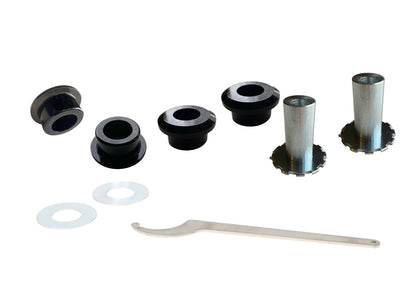 Whiteline Control Arm Lower - Inner Front Bushing Kit-Double Offset - AUDI/VW A3 (2012-2020 | 8V FWD)