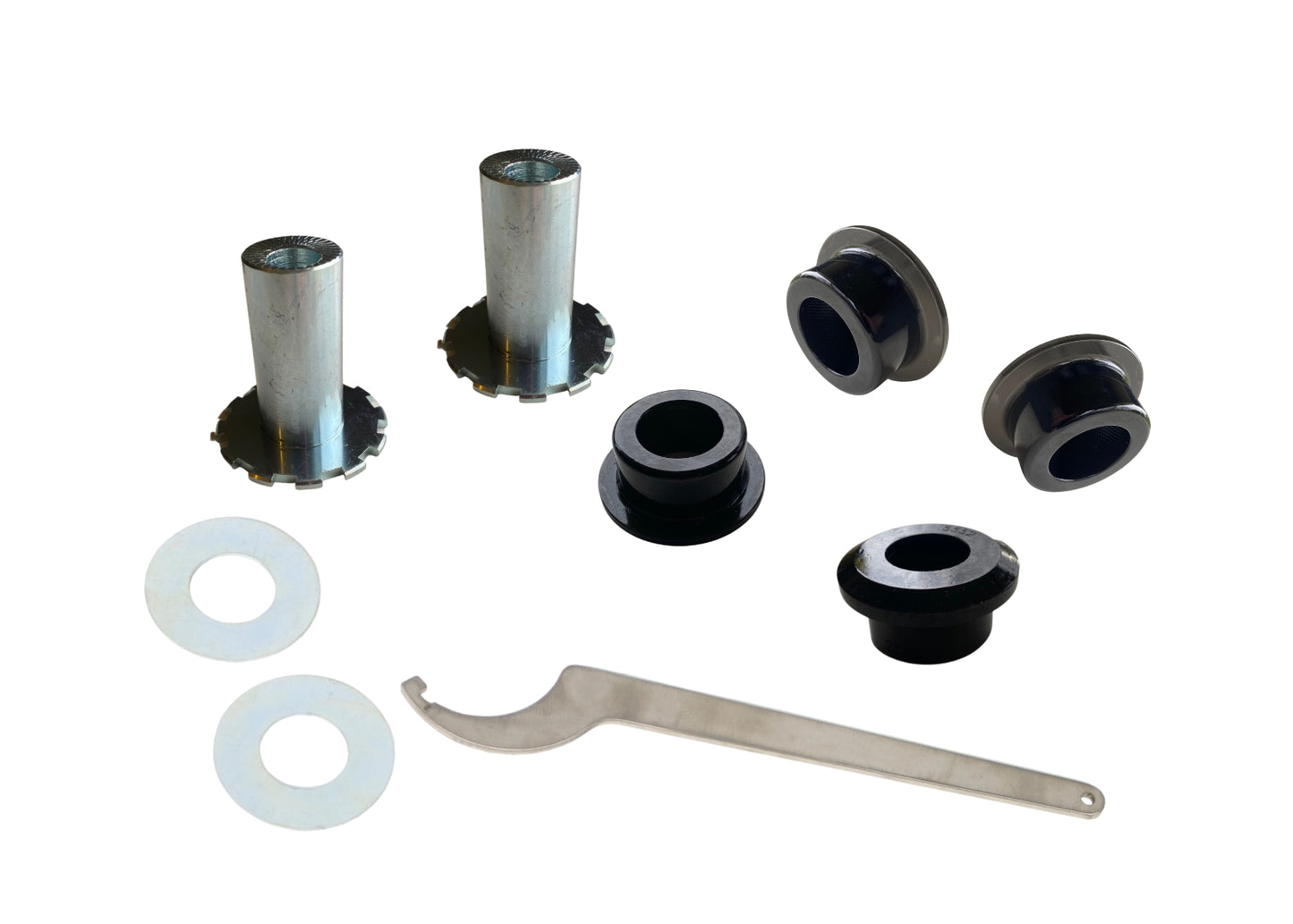 Whiteline Control Arm Lower - Inner Front Bushing Kit-Double Offset - AUDI/VW A3 (2012-2020 | 8V FWD)