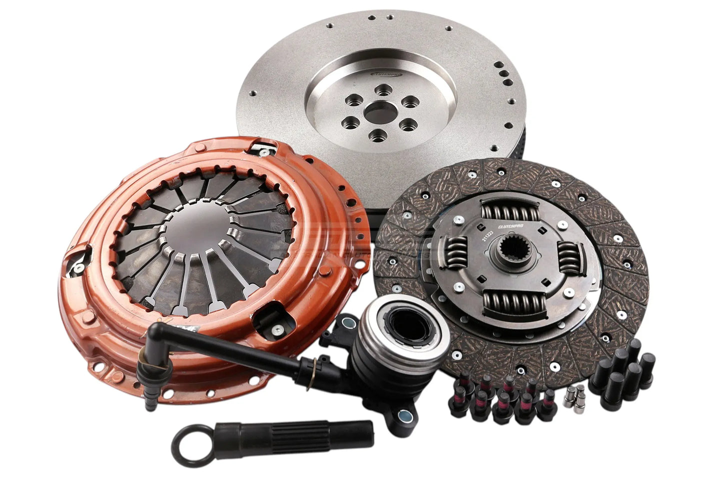 Kit ambreiaj Xtreme Outback Xtreme Outback Heavy Duty Organic Incl Flywheel & CSC 250Nm Conversion kit Dual-mass to solid flywheel — KNI23645-1A