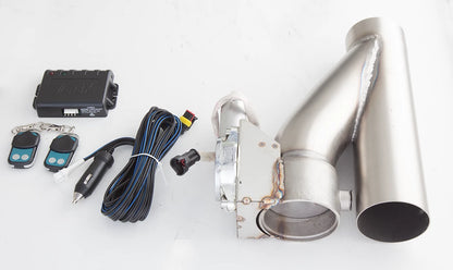 Kit Valvă Electrică Evacuare cu Telecomandă 3.5" Xforce (VK14)