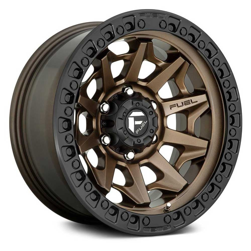 Jantă aliaj Fuel D696 Covert – Matte Bronze/Black Bead Ring