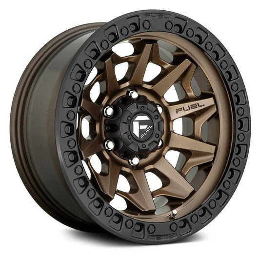 Jantă aliaj Fuel D696 Covert – Matte Bronze/Black Bead Ring