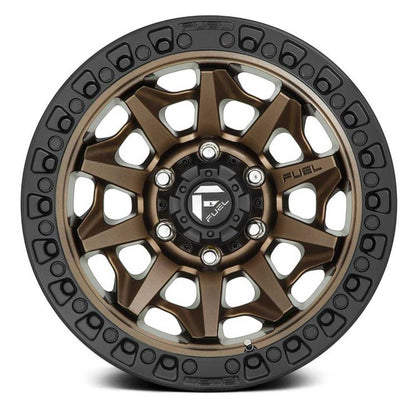 Jantă aliaj Fuel D696 Covert – Matte Bronze/Black Bead Ring