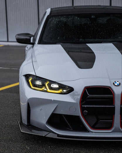 BMW M3/M4 G8X CSL STYLE CARBON FRONT LIP