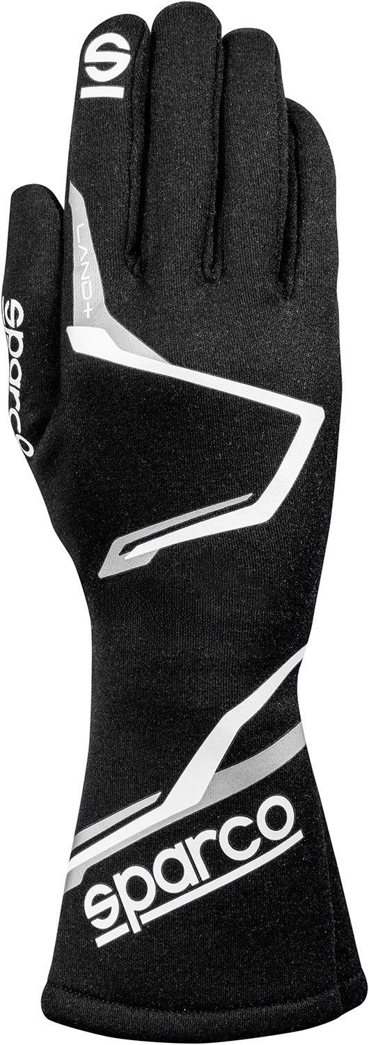 Sparco Mănuși Motorsport Land+ FIA 8856-2018 — Negru