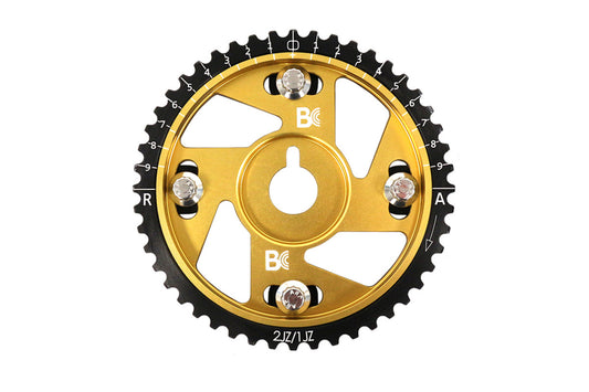 Brian Crower BC8830-1 Fulie Came Reglabilă Gold Anodize Toyota 2JZgte 2JZGE VVTi