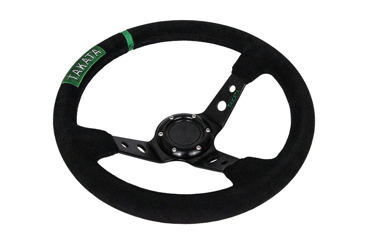 Volan Sport Pro 350mm Offset 80mm Takata Suede