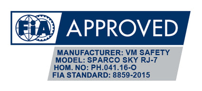 Sparco Sky RJ-7 - homologare FIA 8859-2015